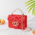 pearl handbag pure color diamond jelly bag cute chain bagpicture15