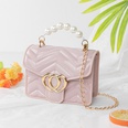 pearl handbag pure color diamond jelly bag cute chain bagpicture17