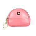 multilayer simple small coin purse leather coin purse doublelayer zipper shell small card bagpicture13