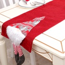 Christmas decoration faceless doll Rudolph dining table cloth redpicture11