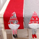 Christmas decoration faceless doll Rudolph dining table cloth redpicture13
