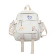 new schoolbag Korean hit color cute backpack college style backpackpicture15