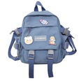 new schoolbag Korean hit color cute backpack college style backpackpicture17