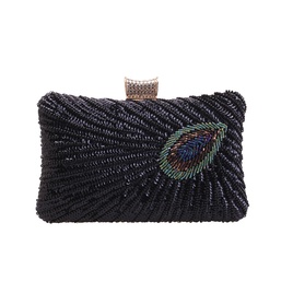 retro heavy craft beaded embroidered bag sequin evening dress dinner bagpicture12