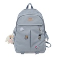 Largecapacity school bag Korean version student backpackpicture23