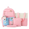 Korean version of student backpack largecapacity backpackpicture24
