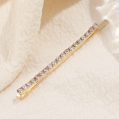 Gold and silver rhinestone hairpin hair accessories