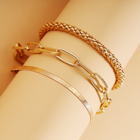 personality snake bonemulti-layer creative simple retro temperament bracelet's discount tags