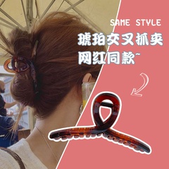 simple cross-hair catching colored disc hair catching clip head clip shark clip hair accessories
