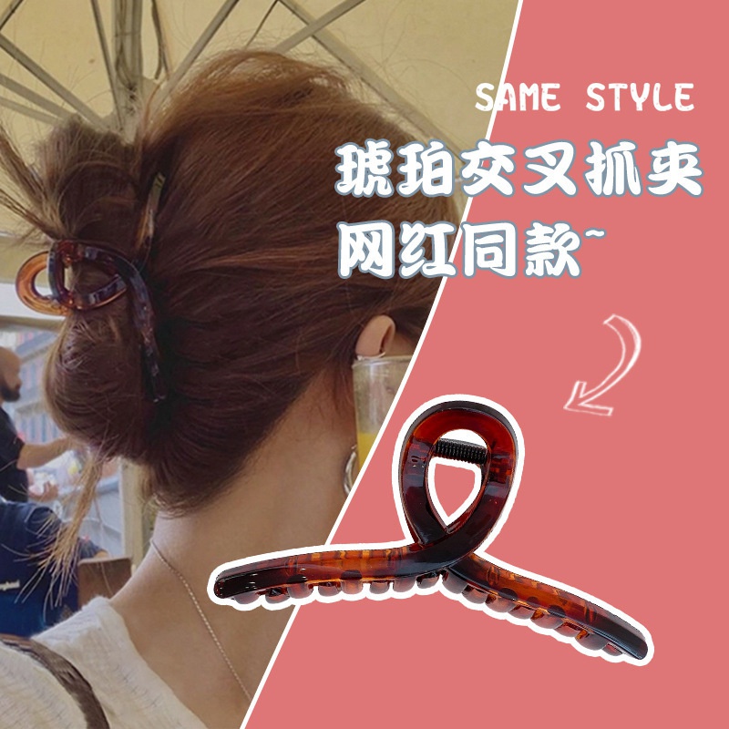 simple crosshair catching colored disc hair catching clip head clip shark clip hair accessories