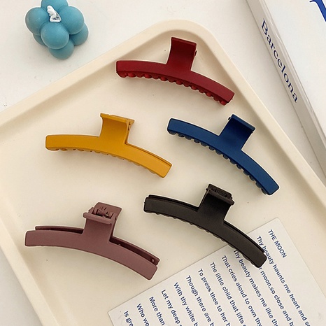 simple one-shaped clip plate hair shark clip hair accessories's discount tags