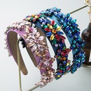 fashion shiny color crystal baroque headband wholesalepicture7
