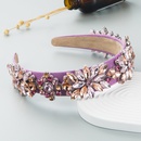 fashion shiny color crystal baroque headband wholesalepicture9