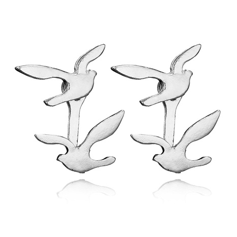 fashion simple earrings bird geometric irregular animal earrings's discount tags