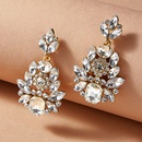 fashion earrings irregular geometric pendant full diamond earringspicture5