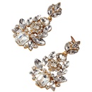 fashion earrings irregular geometric pendant full diamond earringspicture8