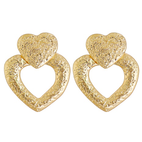 fashion personality earrings simple geometric heart-shaped earrings's discount tags