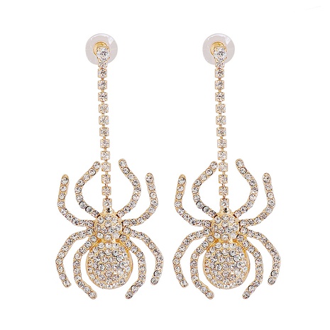 European and American new style claw chain spider earrings diamond earrings's discount tags
