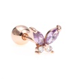 fashion Butterfly Stud Temperament Simple Thread Lock Earringspicture42