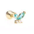 fashion Butterfly Stud Temperament Simple Thread Lock Earringspicture23