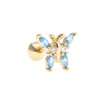 fashion Butterfly Stud Temperament Simple Thread Lock Earringspicture35
