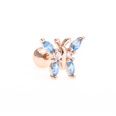 fashion Butterfly Stud Temperament Simple Thread Lock Earringspicture36