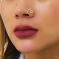 European and American geometric water droplets turquoise perforationfree nose clippicture48