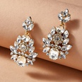 fashion earrings irregular geometric pendant full diamond earringspicture9