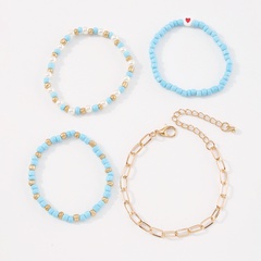 Bohemian style beaded beads bracelet set wholesale