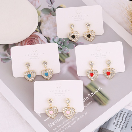 love dripping earrings female personality temperament earrings NHBW523232's discount tags