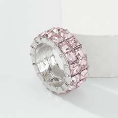 Geometric Imitation Diamond Fashion Creative Ring