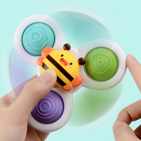 Rotating flower sucker spinning toy children's fingertip spinning top toy NHXCX532591's discount tags