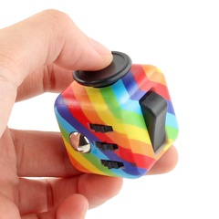 new decompression artifact finger venting decompression UV printing infinite dice toy