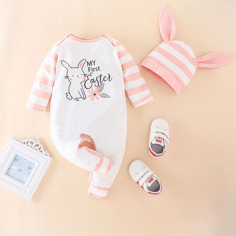 Baby Strampler Hut Nettes Kind Langarm Einteilige Neugeborene Kleidung's discount tags