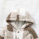 Automne et hiver nouveau style 2021 bb 0  3 ans veste  capuche dcontract haut simple boutonnagepicture11