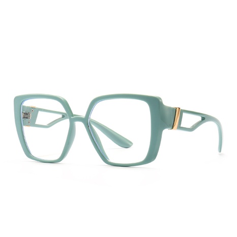 rétro ordinateur miroir tendance lunettes européen et américain anti-lumière bleue oeil de chat miroir plat's discount tags
