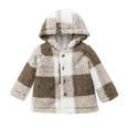 Automne et hiver nouveau style 2021 bb 0  3 ans veste  capuche dcontract haut simple boutonnagepicture18