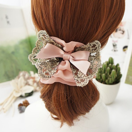 Koreanischer Chiffon-Haarring Mode-Spitze-Haarring Koreanisches Haarseil's discount tags