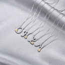 diamonds English letter pendant S925 silver clavicle chain necklacepicture8