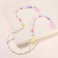 cartoon childrens hanging neck antilost extension chain string soft pottery pearl mask chainpicture14