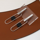 simple contrast color classic copper geometric earringspicture4