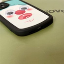Lustiger Ausdruck der Augen im koreanischen Stil Apple Handyhllepicture8