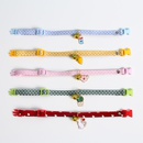 Mode Haustierhalsband Grohandel Plaid Katzenhalsband Candy Color Hundehalsbandpicture7