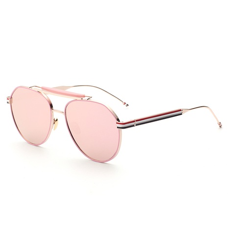 new sunglasses contrast color temple metal sunglasses wholesale's discount tags