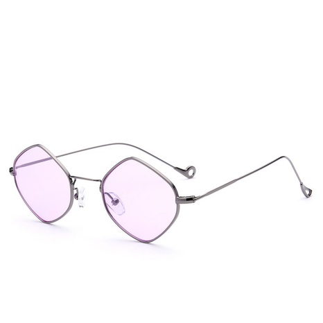 fashion irregular metal frame sunglasses wholesale's discount tags