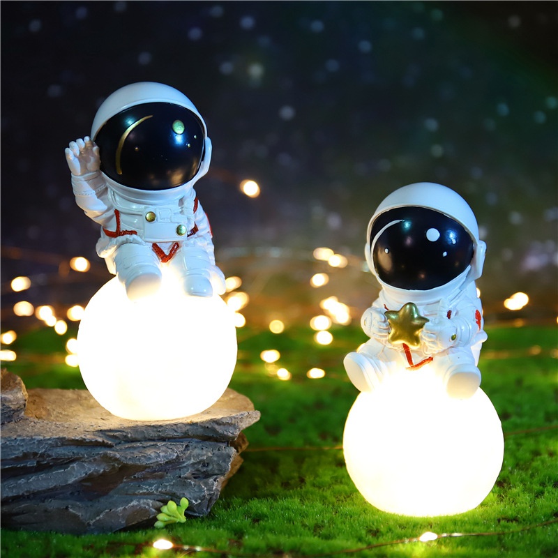 Spaceman cratif Star Light Dcoration Astronaute Dcoration