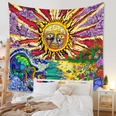 Tissu mural de dcoration de pice de tapisserie de champignon de bohmepicture49