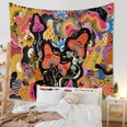 Tissu mural de dcoration de pice de tapisserie de champignon de bohmepicture54