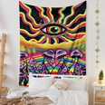 Tissu mural de dcoration de pice de tapisserie de champignon de bohmepicture63