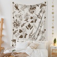 Tissu mural de dcoration de pice de tapisserie de champignon de bohmepicture119